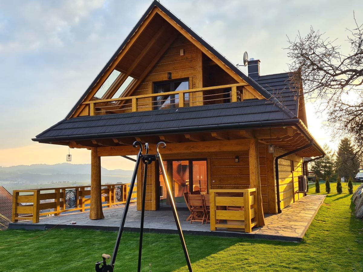 Domek Goralski Nad Czorsztynem - Dom Z Widokiem Kluszkowce Buitenkant foto