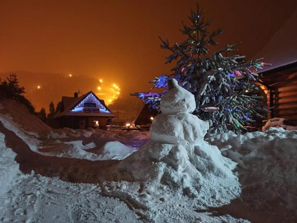 Domek Goralski Nad Czorsztynem - Dom Z Widokiem Kluszkowce Buitenkant foto